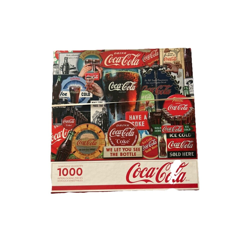 Springbok Coca Cola Decades of Tradition 1000 Piece Jigsaw Puzzle